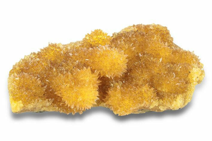 Intense Orange Calcite Crystal Cluster - Poland #249977